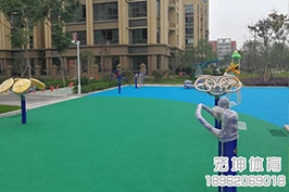 小区健身塑胶